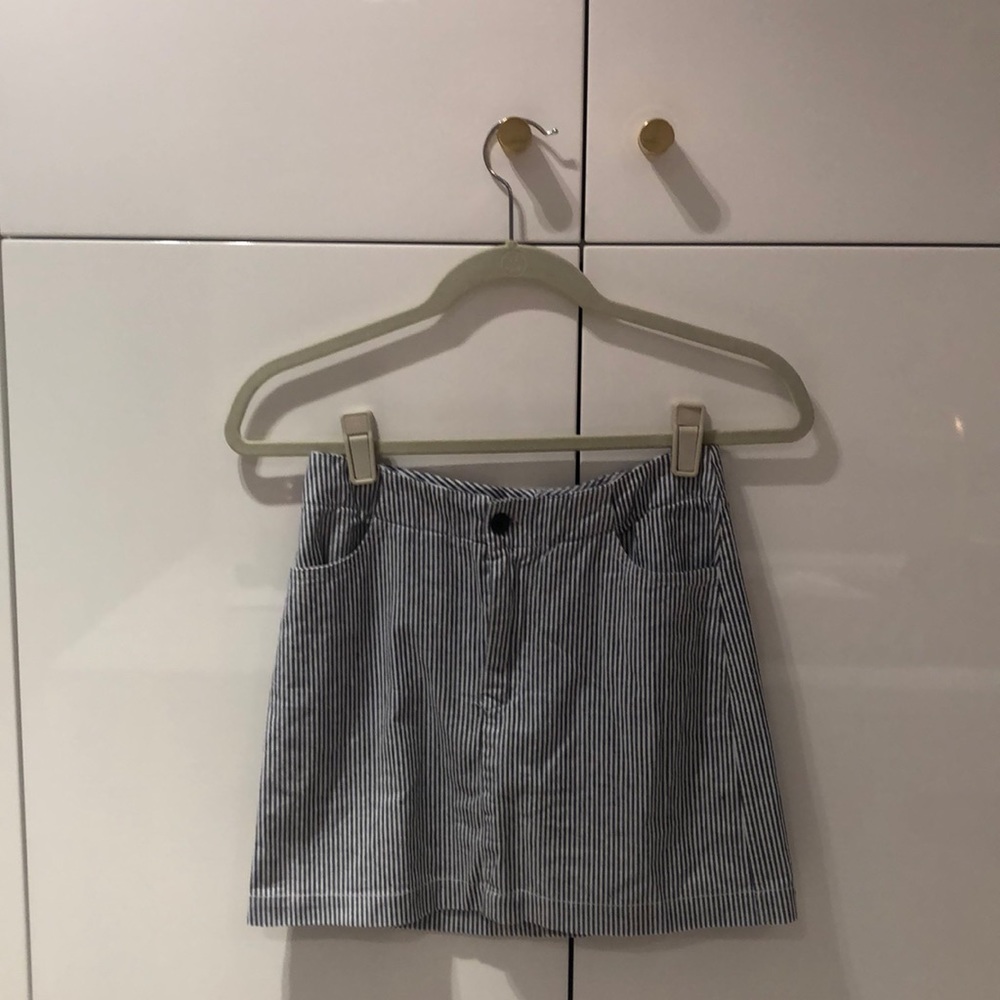 Brandy Melville Striped Skirt